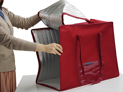 お弁当宅配用保冷バッグNo.15-078 | フルオーダーメイドのバッグ製作