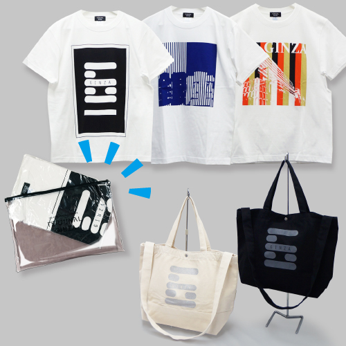 外国からの旅行客に大人気!限定BAG & Tシャツ│ローソンGINZA SIX店