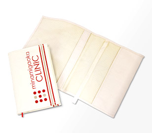 コットン製ブックカバー