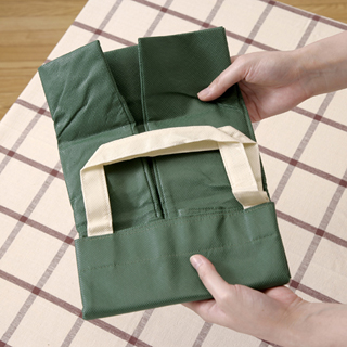 不織布のオリジナルバッグ製作事例・折りたたみエコバッグ