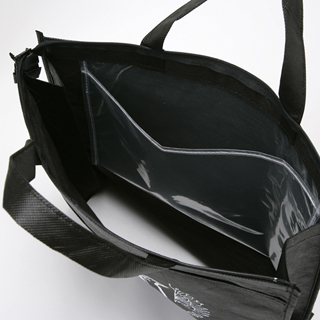 不織布のオリジナルバッグ製作事例・角底バッグ