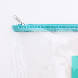 ビニール・透明PVCのオリジナルバッグ製作事例・ポーチ