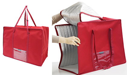 宅配・営業用に大きなサイズの業務用保冷バッグ